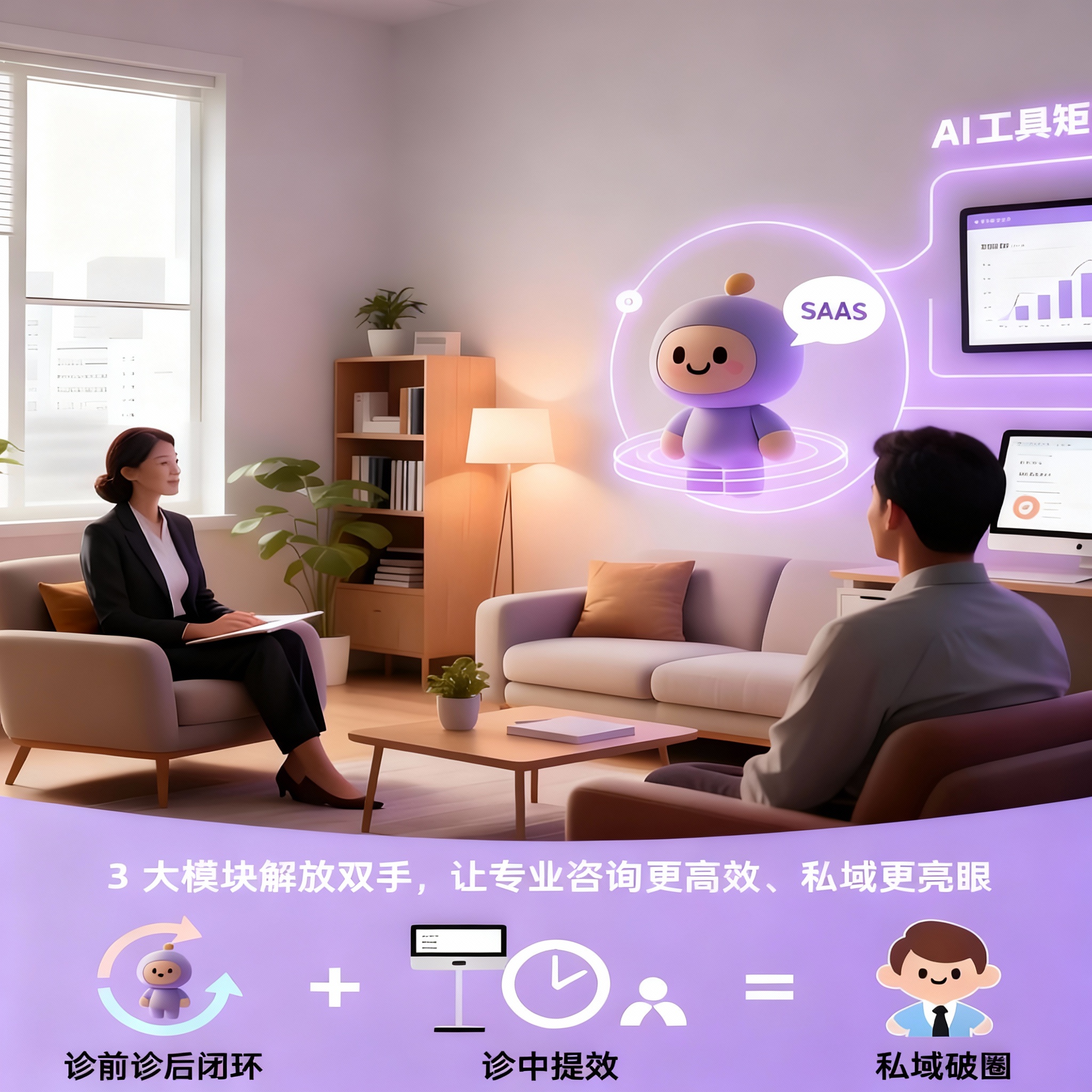 心理咨询全链路解决方案