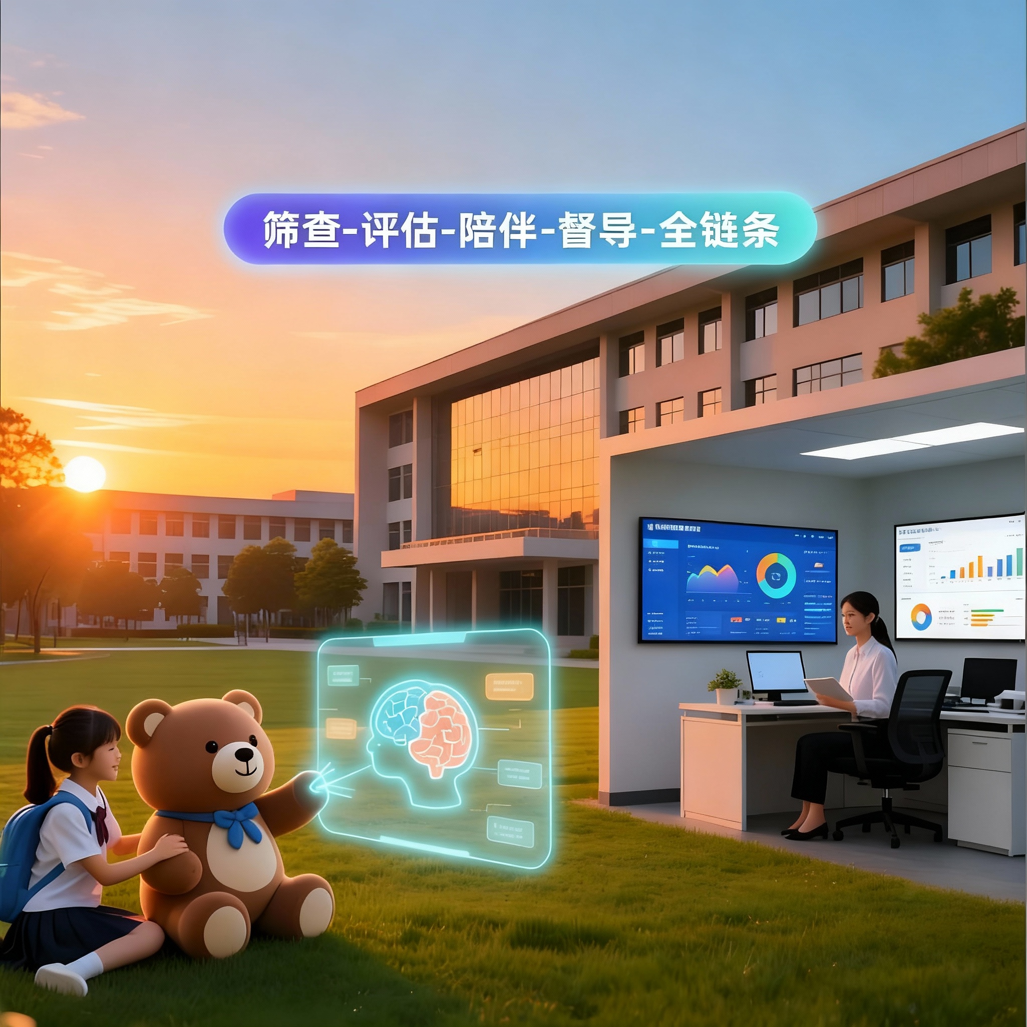 校园学生心理健康全链条支持解决方案